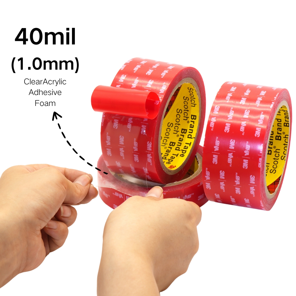 Double Sided Acrylic Foam VHB 4910 Tape Transparent High Strength Tape - Image 5