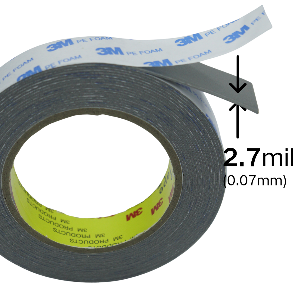 3M 1600TG Double Sided Polyethylene Foam Tape High Strength Acrylic Mounting Tape - Image 8